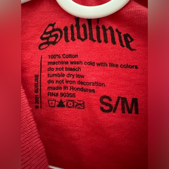 🔥NWOT! Official Sublime Tshirt - Picture 3 of 3